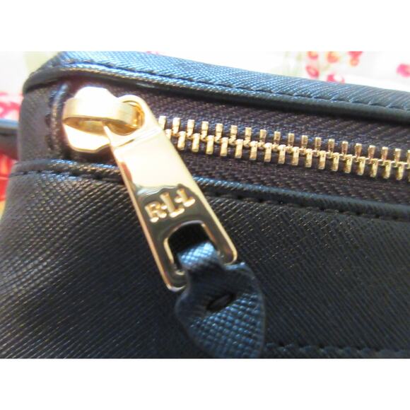 Lauren Ralph Black Lauren Winston Belt Bag Black Size S - Picture 2 of 7